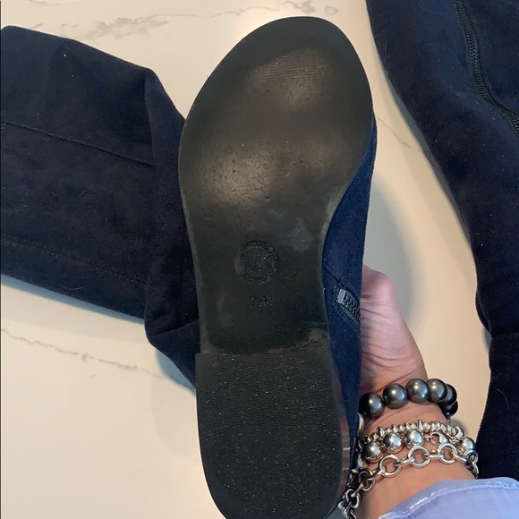 MK long blue boots - Picture 3 of 6